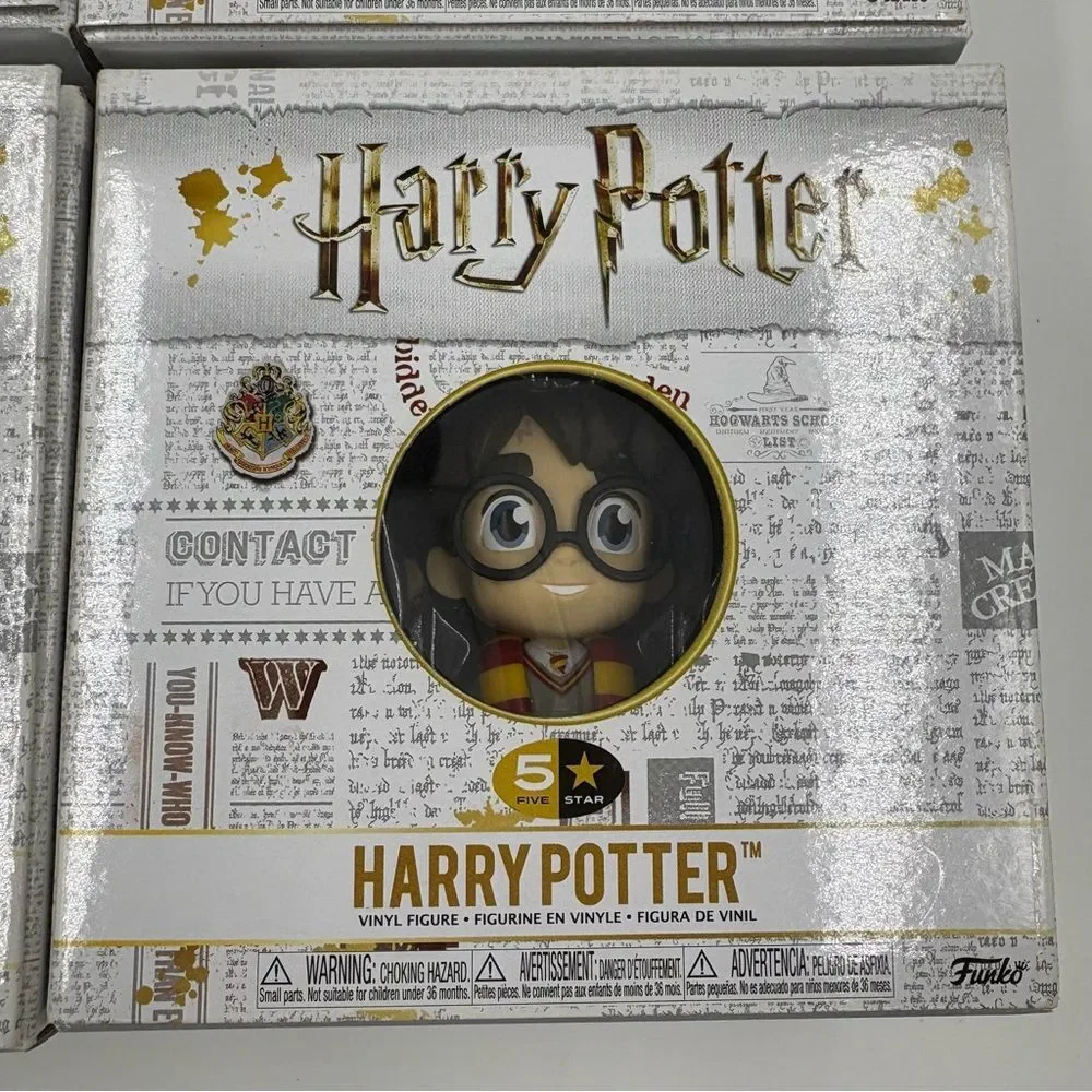 NIB Funko Harry Potter Vinyl Figure Set Ron Weasley Hermione Granger Hagrid